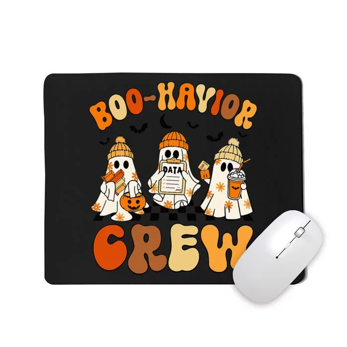 Boo Havior Crew Behavior Analyst Halloween Aba Rbt Mousepad