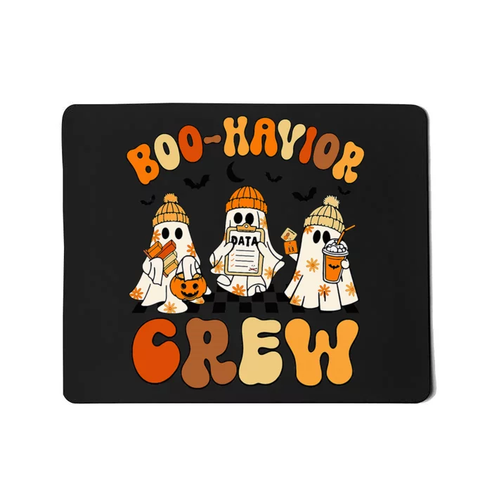 Boo Havior Crew Behavior Analyst Halloween Aba Rbt Mousepad