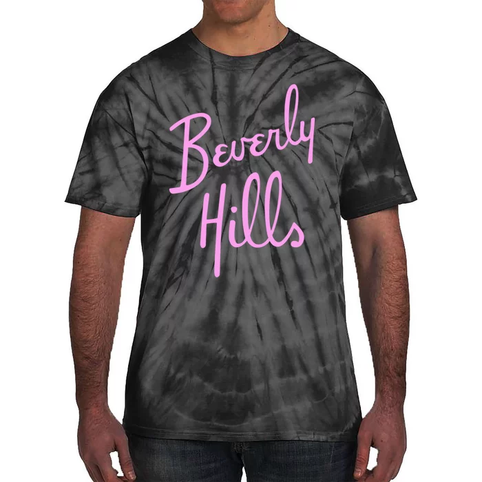 Beverly Hills California Hotel Souvenir Valley Girl Pride CA Tie-Dye T-Shirt