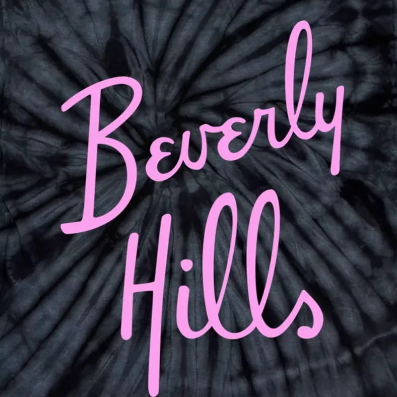 Beverly Hills California Hotel Souvenir Valley Girl Pride CA Tie-Dye T-Shirt