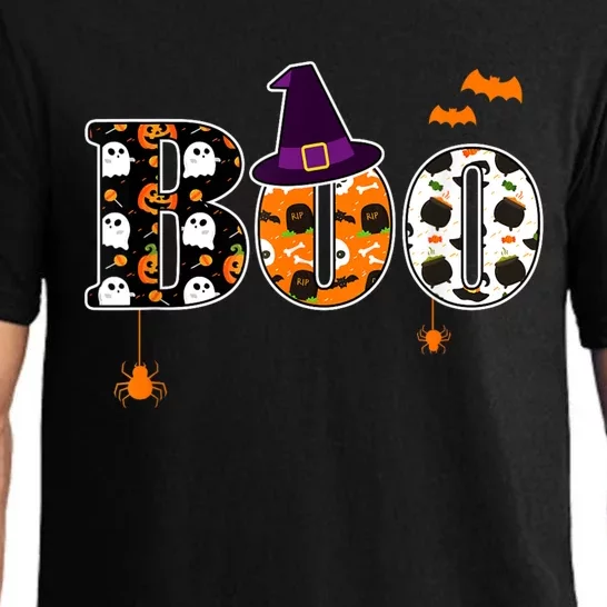 Boo Halloween Costume Kids Girl Boy Witch Pajama Set