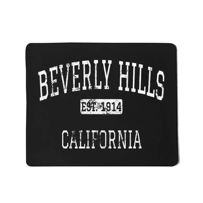 Beverly Hills California Ca Vintage Mousepad