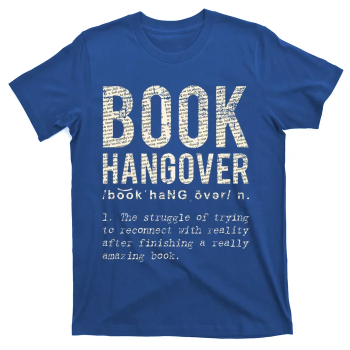 Book Hangover Cute Gift For Book Lovers Book Worm T-Shirt