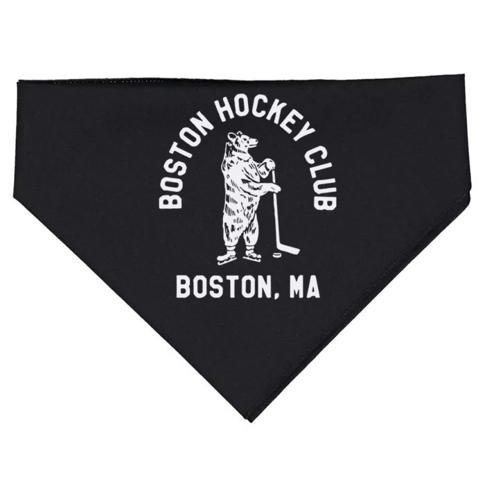 Boston Hockey Club Boston Ma USA-Made Doggie Bandana