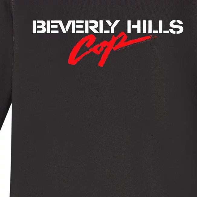 Beverly Hills Cop Logo Baby Long Sleeve Bodysuit