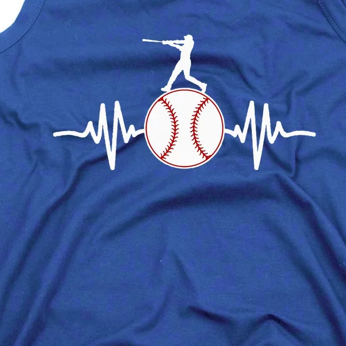 Baseball Heartbeat Clothing Baseball Coach Tank Top