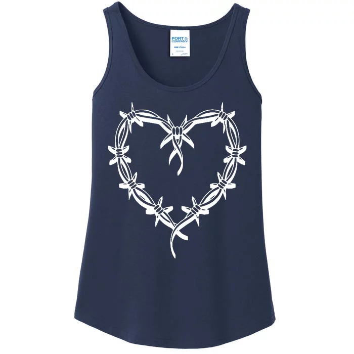 Bichota Heart Cute Music Ladies Essential Tank