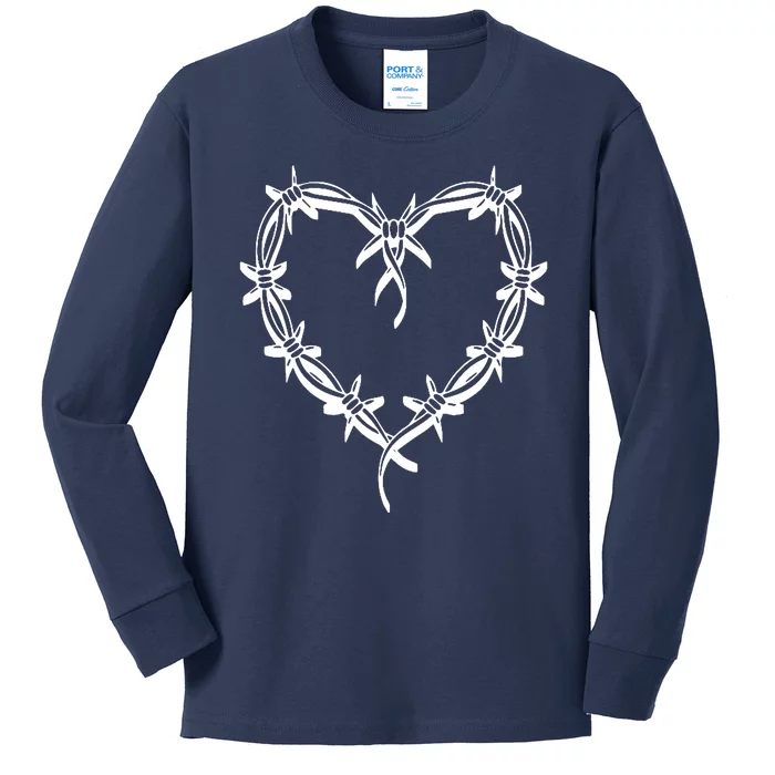 Bichota Heart Cute Music Kids Long Sleeve Shirt