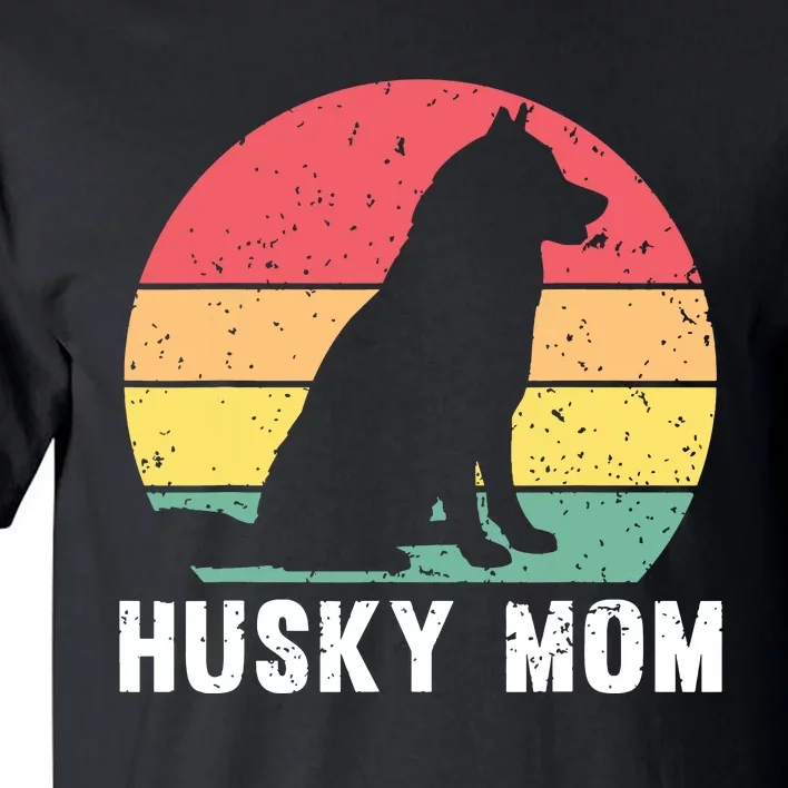 Best Husky Design For Mom Women Siberian Husky Dog Lovers Tall T-Shirt