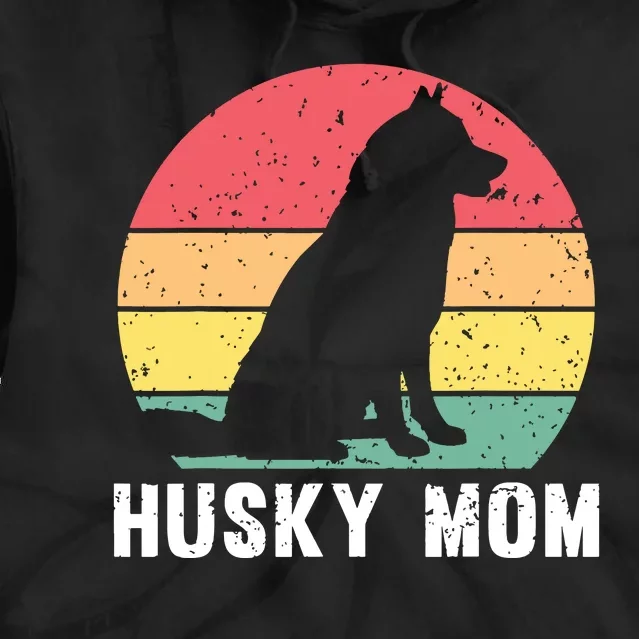 Best Husky Design For Mom Women Siberian Husky Dog Lovers Tie Dye Hoodie