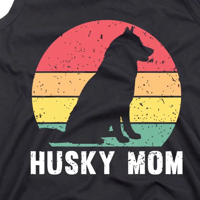 Best Husky Design For Mom Women Siberian Husky Dog Lovers Tank Top