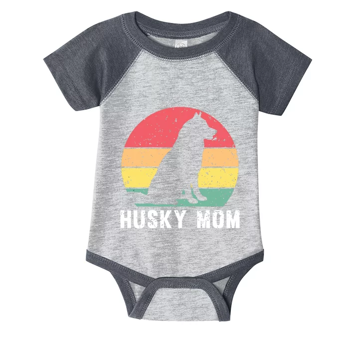 Best Husky Design For Mom Women Siberian Husky Dog Lovers Infant Baby Jersey Bodysuit