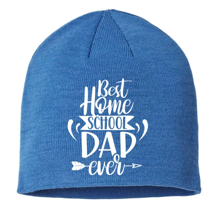 Best Homeschool Dad Ever Homeschooling Daddy Father Gift 8 1/2in Sustainable Knit Beanie