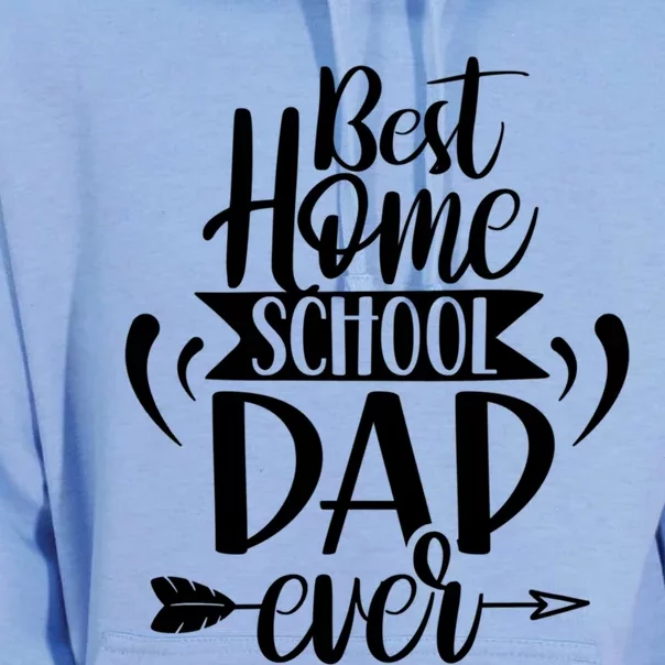 Best Homeschool Dad Ever Homeschooling Daddy Father Gift Unisex Surf Hoodie