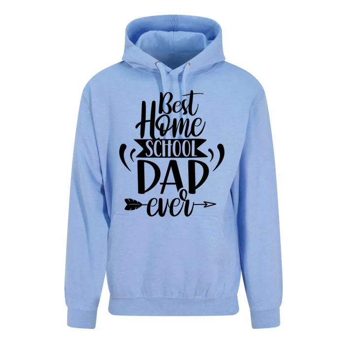 Best Homeschool Dad Ever Homeschooling Daddy Father Gift Unisex Surf Hoodie