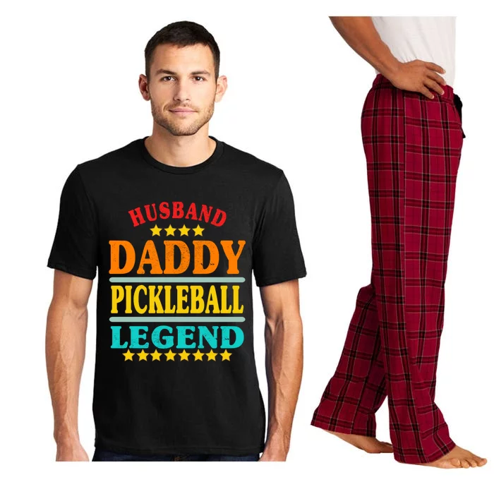 Best Husband Daddy Pickleball Legend Vintage Fathers Day Meaningful Gift Pajama Set