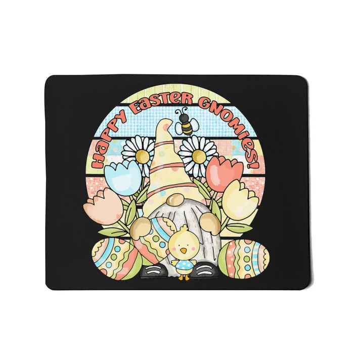 Be Happy Dy Gnome Christian Easter Day Easter Bunny Women's Mousepad