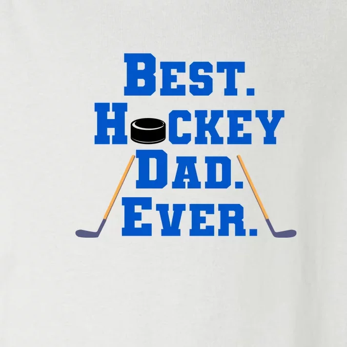 Best Hockey Dad Ever Father's Day Gift Toddler Long Sleeve Shirt