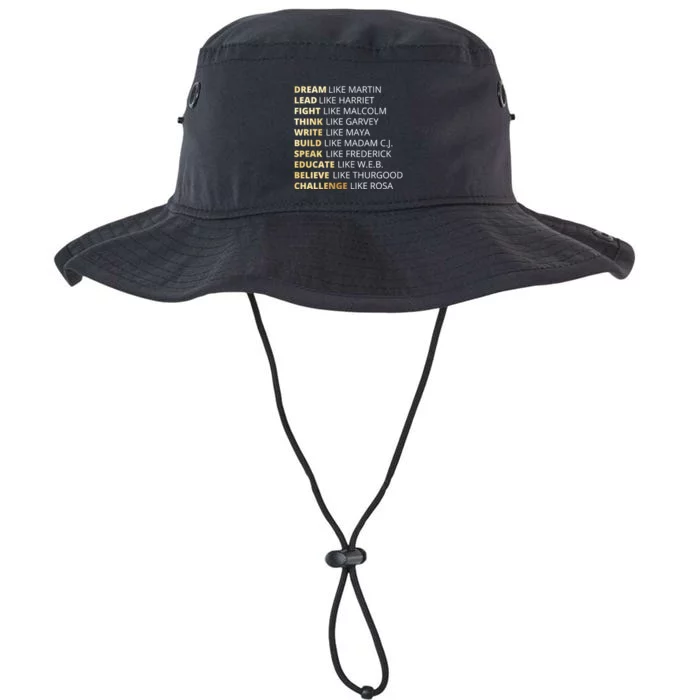 Black History Dream Like Martin Legacy Cool Fit Booney Bucket Hat