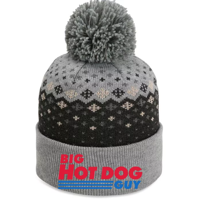 Big Hot Dog Guy The Baniff Cuffed Pom Beanie