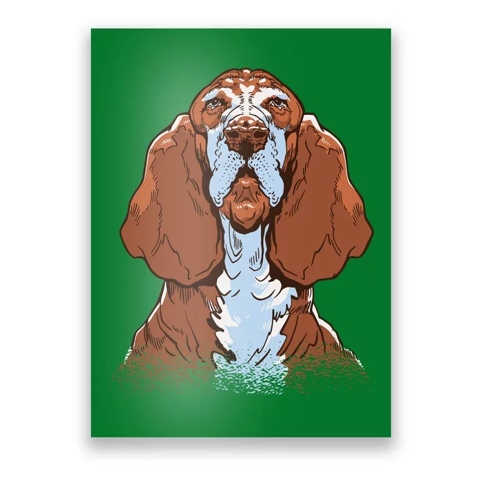 Basset Hound Dog Poster