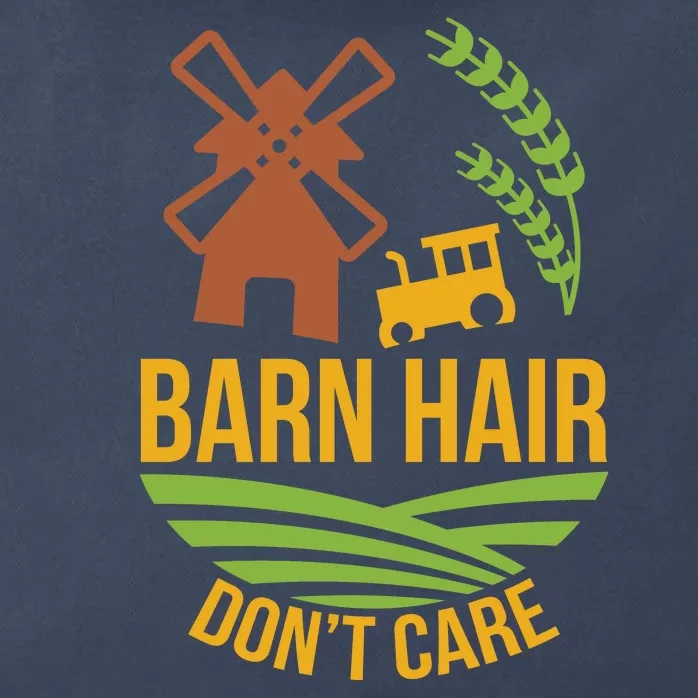 Barn Hair Don T Care Zip Tote Bag