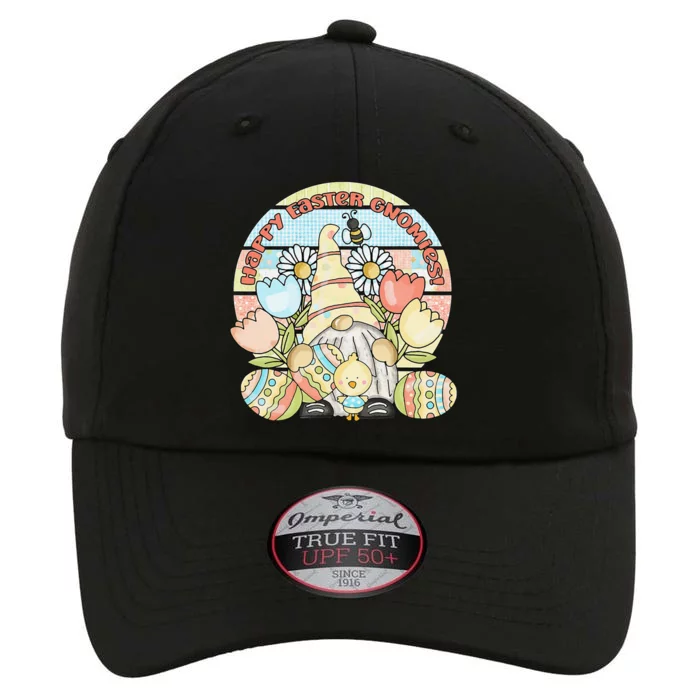 Be Happy Dy Gnome Christian Easter Day Easter Bunny Women's The Original Performance Cap