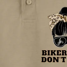 Biker Hair Don't Care For Bike Lovers Messy Bun Mothers Day Cute Gift Dry Zone Grid Performance Polo