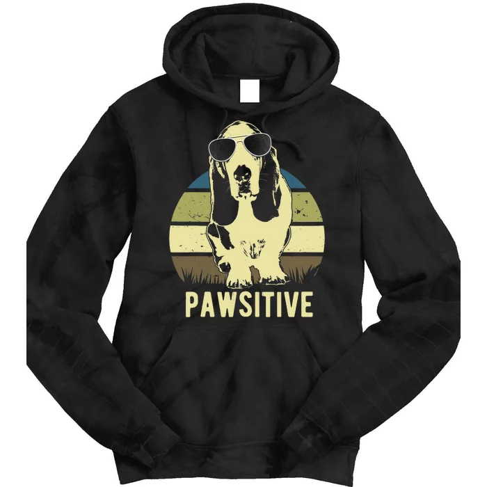 Basset Hound Dog Breed Tie Dye Hoodie