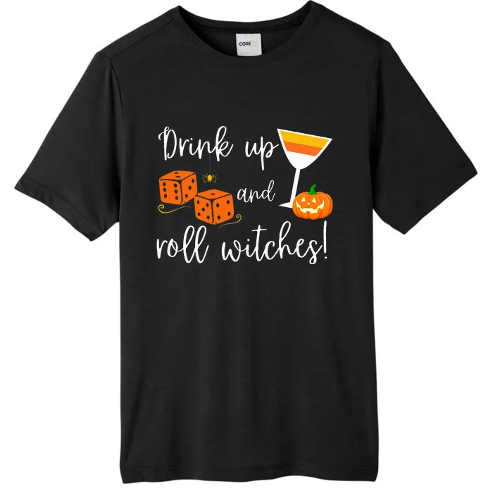 Bunco Halloween Drink Up and Roll Witches ChromaSoft Performance T-Shirt