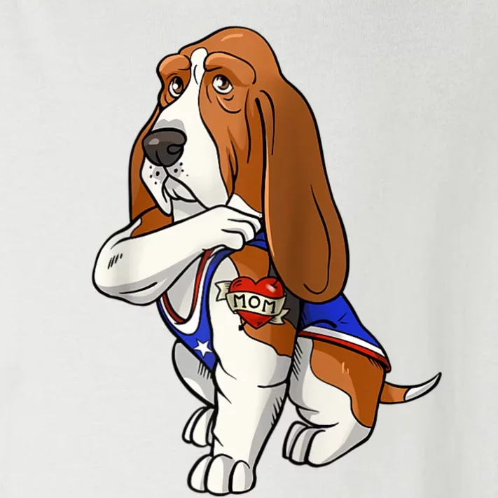 Basset Hound Dog Love Mom Puppy Owner Toddler Long Sleeve Shirt