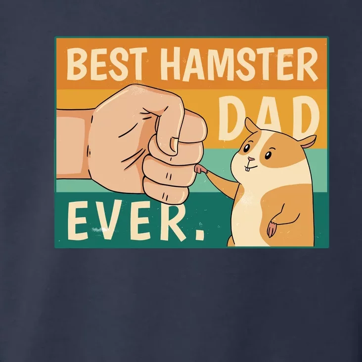 Best Hamster Dad Ever Retro Toddler Hoodie