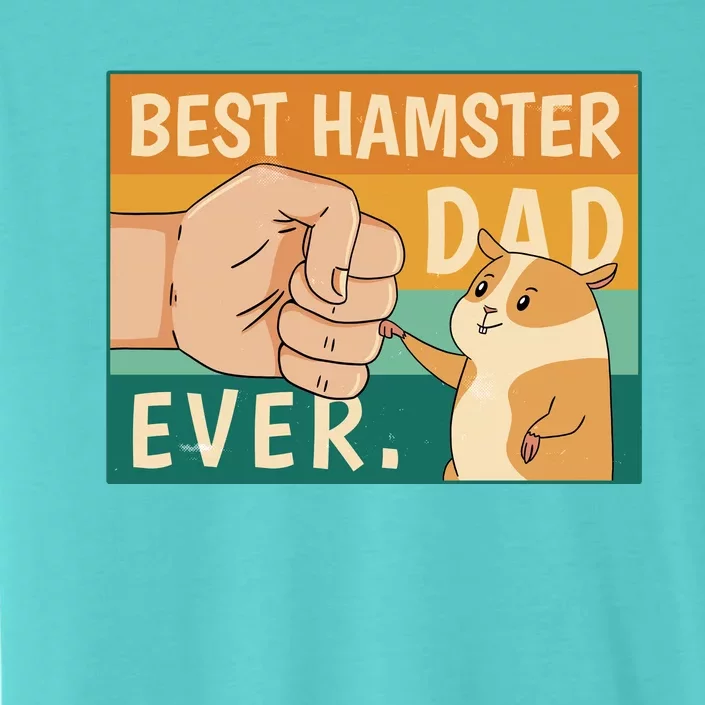 Best Hamster Dad Ever Retro ChromaSoft Performance T-Shirt