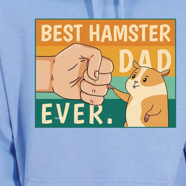 Best Hamster Dad Ever Retro Unisex Surf Hoodie