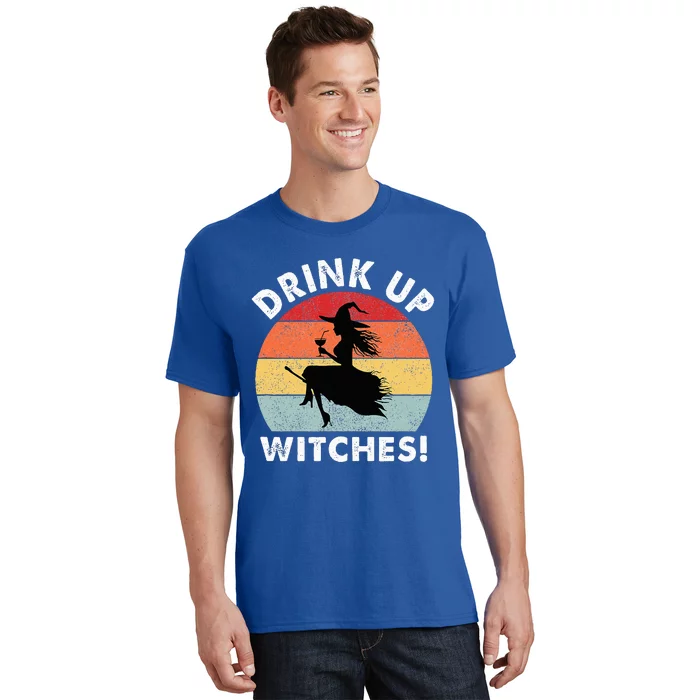 Bartender Halloween Drink Up Witches T-Shirt