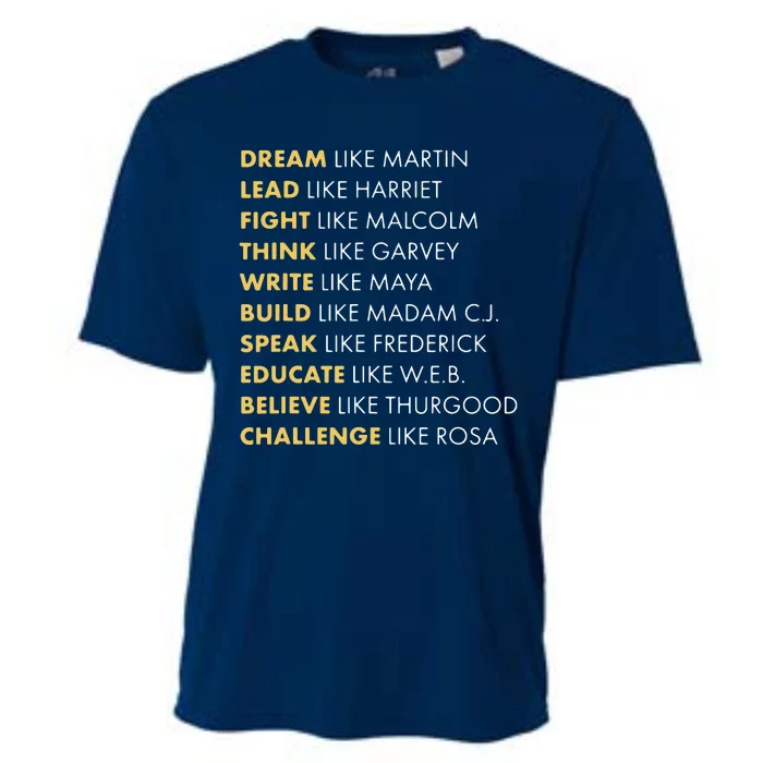 Black History Dream Like Martin Cooling Performance Crew T-Shirt