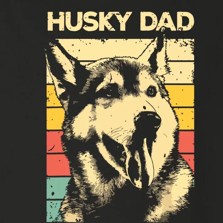 Best Husky Design For Dad Men Siberian Husky Pet Dog Lovers Toddler Long Sleeve Shirt