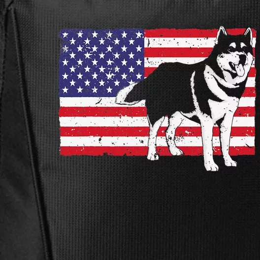 Best Husky Design For  Siberian Husky Pet Dog Lover City Backpack