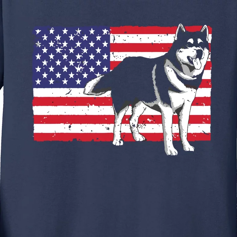 Best Husky Design For Men Women Siberian Husky Pet Dog Lover Kids Long Sleeve Shirt