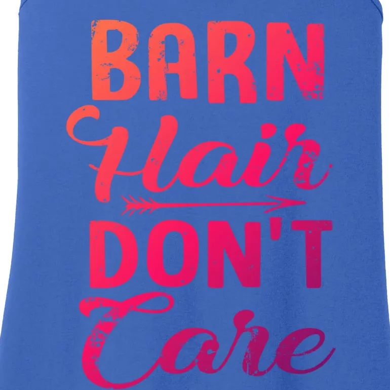 Barn Hair Dont Care Gift Ladies Essential Tank