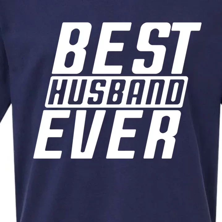 Best Husband Ever Gift Sueded Cloud Jersey T-Shirt