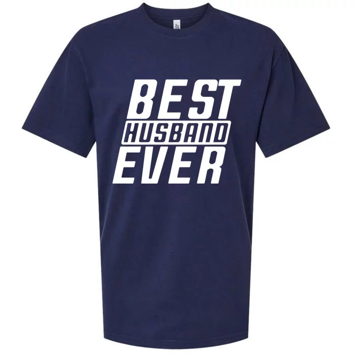 Best Husband Ever Gift Sueded Cloud Jersey T-Shirt