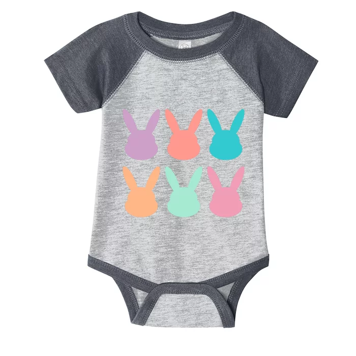 Bunny Head Easter Holiday Infant Baby Jersey Bodysuit