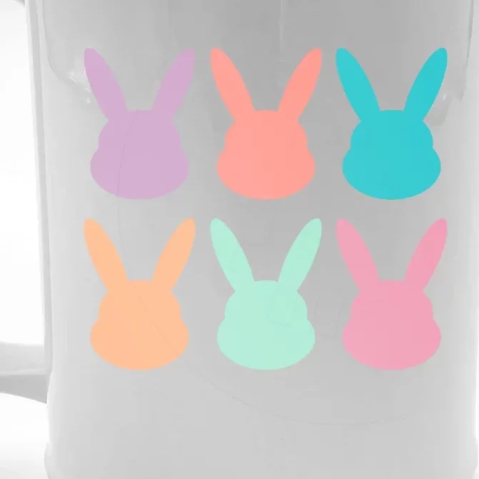 Bunny Head Easter Holiday Front & Back Beer Stein