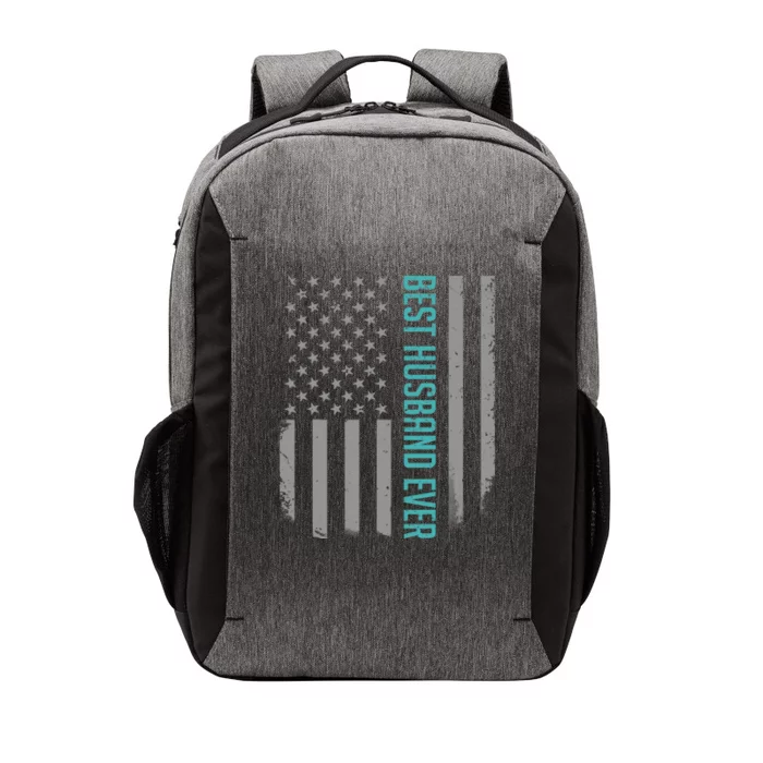 Best Husband Ever American Flag Gifts For Father's Day Vector Backpack