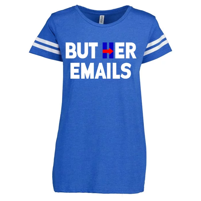 But Her Emails Hillary Republicans Tears Enza Ladies Jersey Football T-Shirt