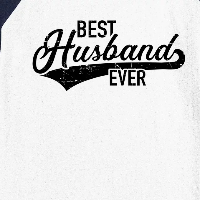 Best Husband Ever Gift Baseball Sleeve Shirt