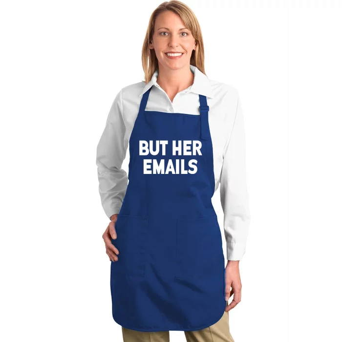 But Her Emails Full-Length Apron With Pocket