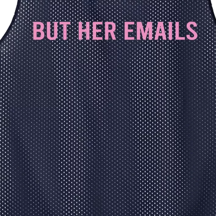 But Her Emails Mesh Reversible Basketball Jersey Tank