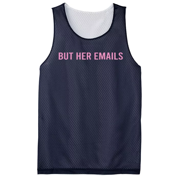 But Her Emails Mesh Reversible Basketball Jersey Tank